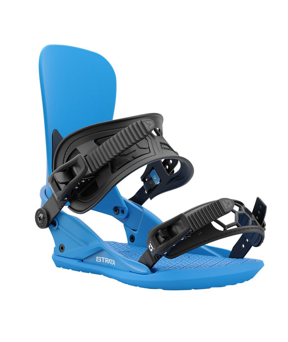 Union Strata Snowboard Bindings Men's Large (US 10.5-13) Blue New 2025