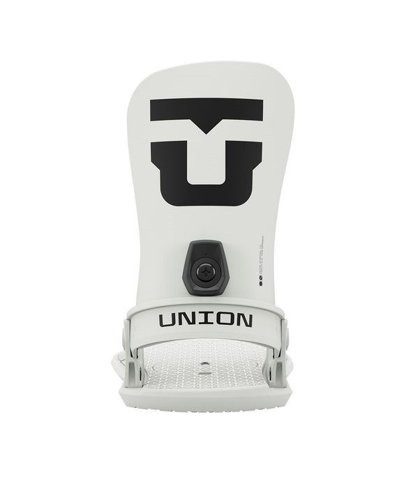 Union Strata Snowboard Bindings, Men's Medium (US 8-10), Bone White New 2025