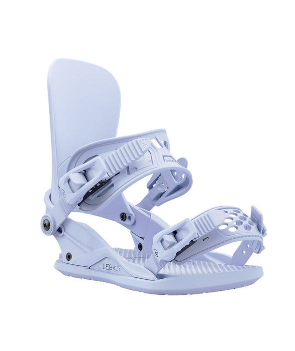 Union Legacy Snowboard Bindings Women's Large (US 9-11) Light Blue New 2025