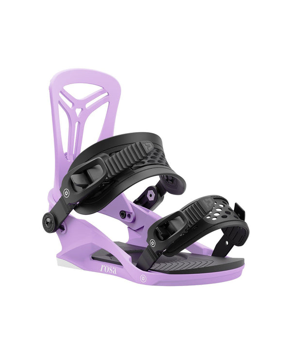 Union Rosa Snowboard Bindings Women's Medium (US 6.5-8.5) Violet New 2025