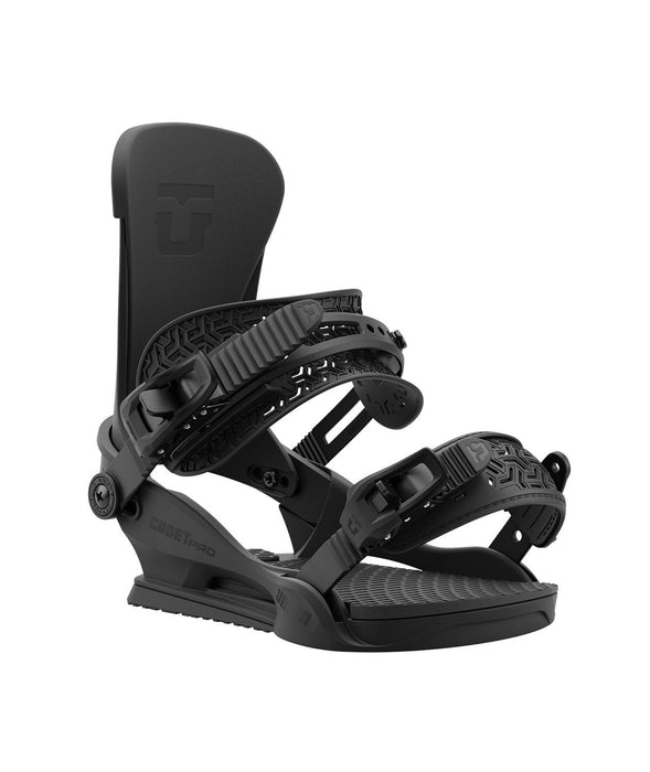 Union Cadet Pro Youth Snowboard Bindings Small (US 3-5.5) Black New 2025