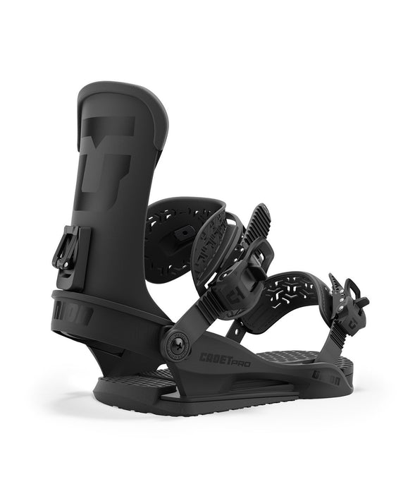 Union Cadet Pro Youth Snowboard Bindings Medium (US 5.5-7.5) Black New 2025