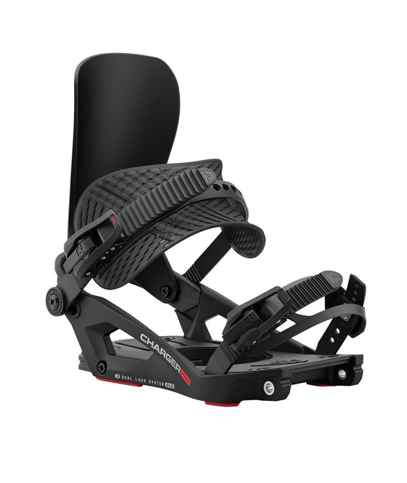 Union Charger Pro Splitboard Snowboard Bindings Medium (US 8-10) Black 2025