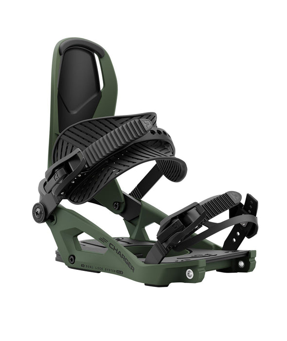 Union Charger Splitboard Snowboard Bindings Large (US 10.5-13) Sage Green 2025