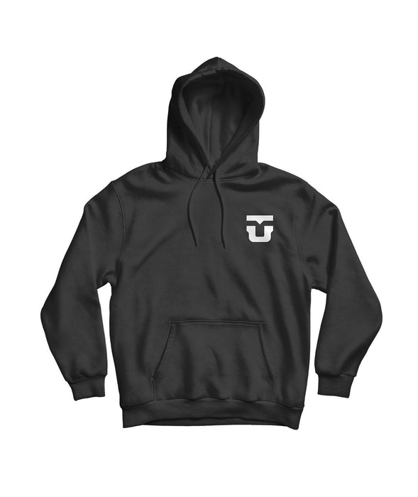 Union Binding Company Fleece Lined Team Hoodie Men's Size Large Black New