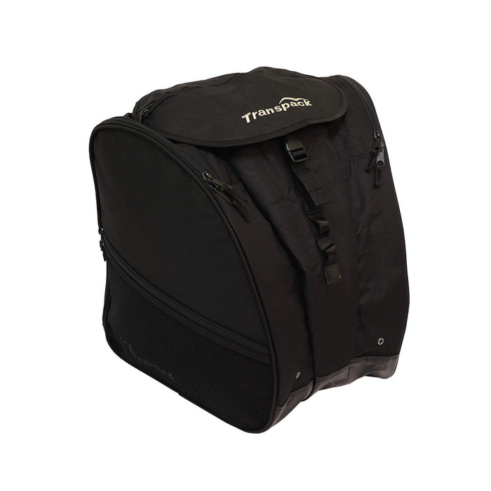 Transpack XTR Ski / Snowboard Boot and Gear Bag Backpack 53L Solid Black New