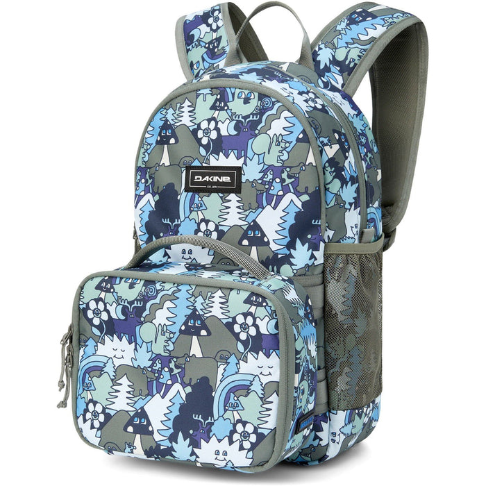Dakine 365 Lunch Backpack 24L with Lunch Box Cooler, Whimsical Forest Print New