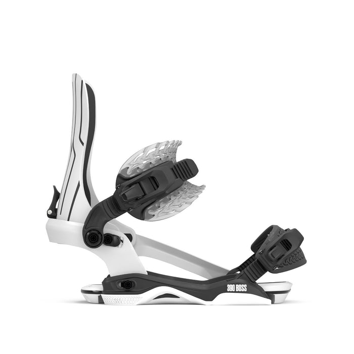 Rome 390 Boss AW Snowboard Bindings M/L (Men's US 7.5-10) White/Black New 2026