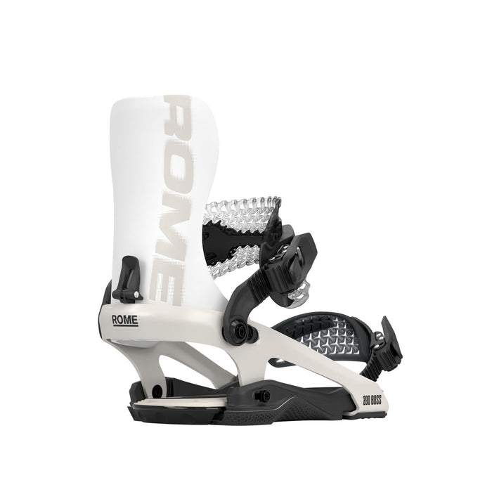 Rome 390 Boss FW Snowboard Bindings L/XL (Men's US 10.5-13) Ivory 2027