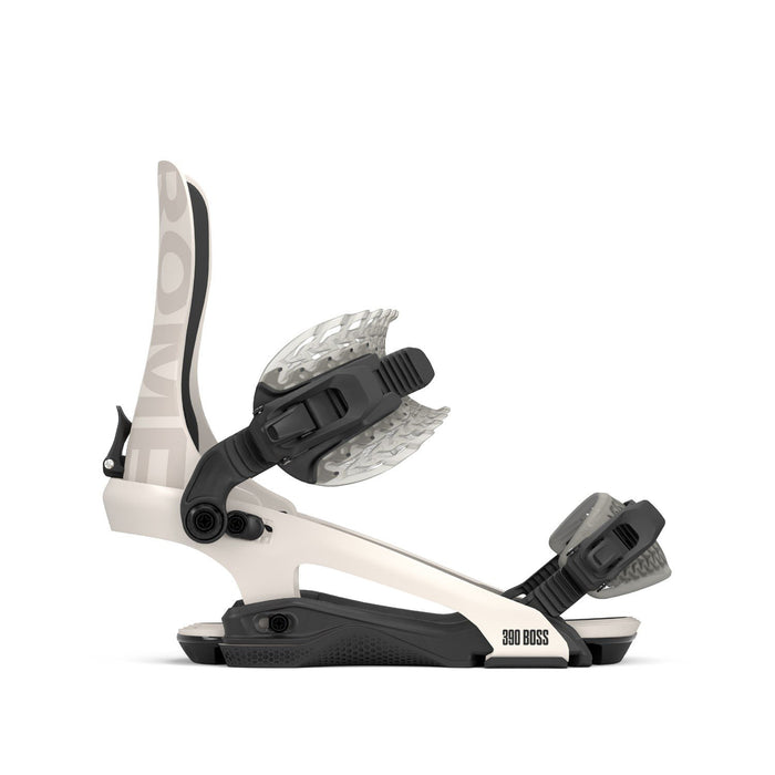 Rome 390 Boss FW Snowboard Bindings L/XL (Mens 10.5-12.5) Stone New 2026