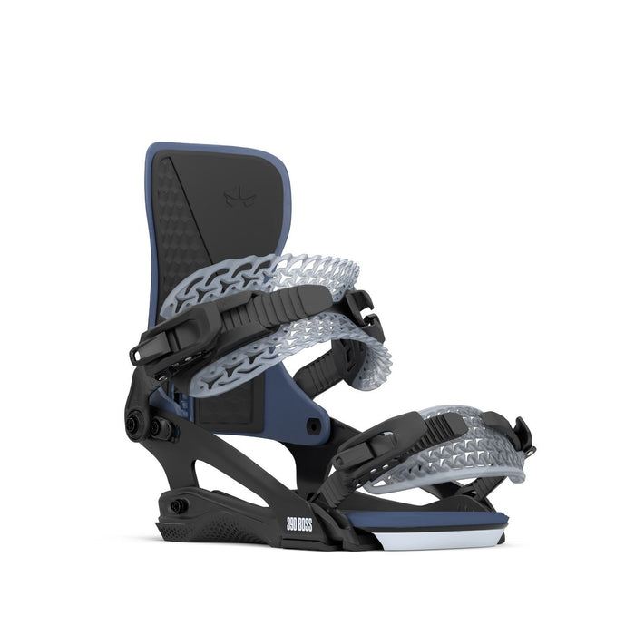 Rome 390 Boss FW Snowboard Bindings M/L (Men's US 7.5-10) Blue / Ice New 2026
