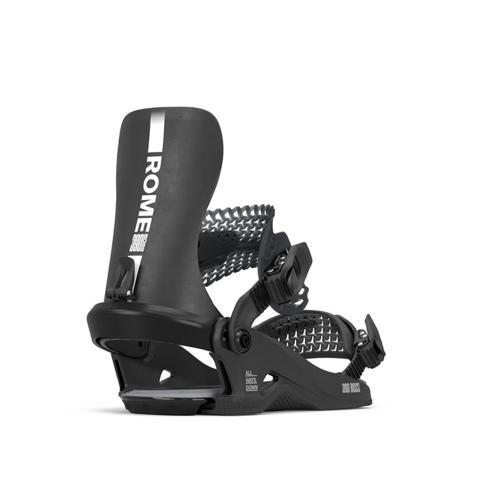 Rome 390 Boss HW Snowboard Bindings, Black / L/XL