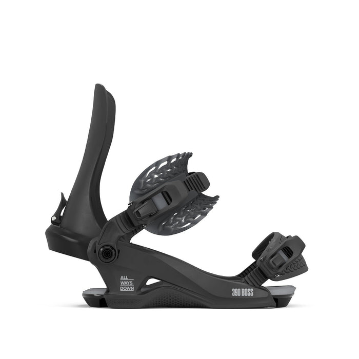 Rome 390 Boss HW Snowboard Bindings M/L (Men's US 7.5-10) Black New 2026