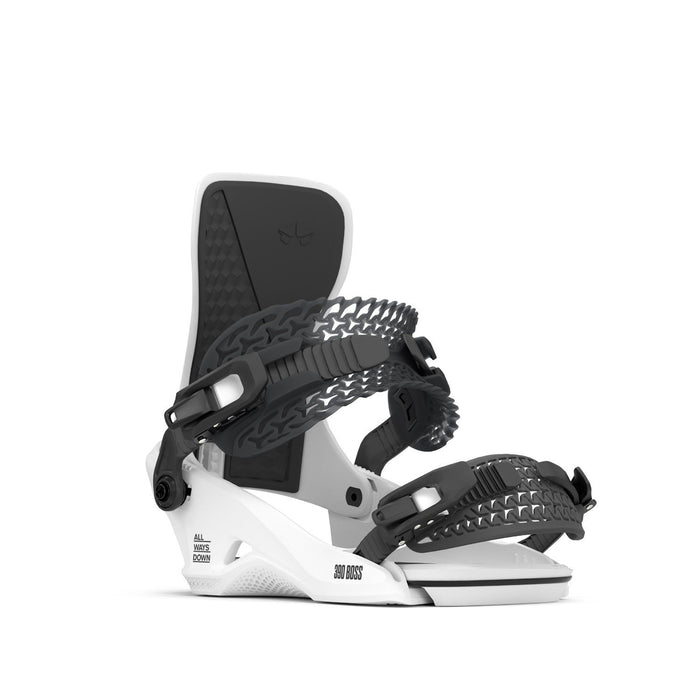 Rome 390 Boss HW Snowboard Bindings M/L (Men's US 7.5-10) White New 2026