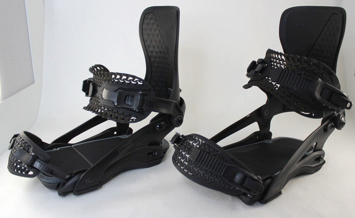 Rome 390 Boss FW Snowboard Bindings M/L (Men's US 7.5-10) Black 2026 Demo