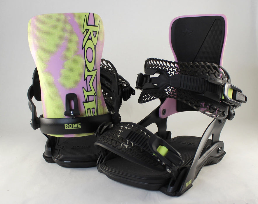 Rome 390 Boss FW Snowboard Bindings L/XL (Men's US 10.5-13) Artifact 2027 Demo