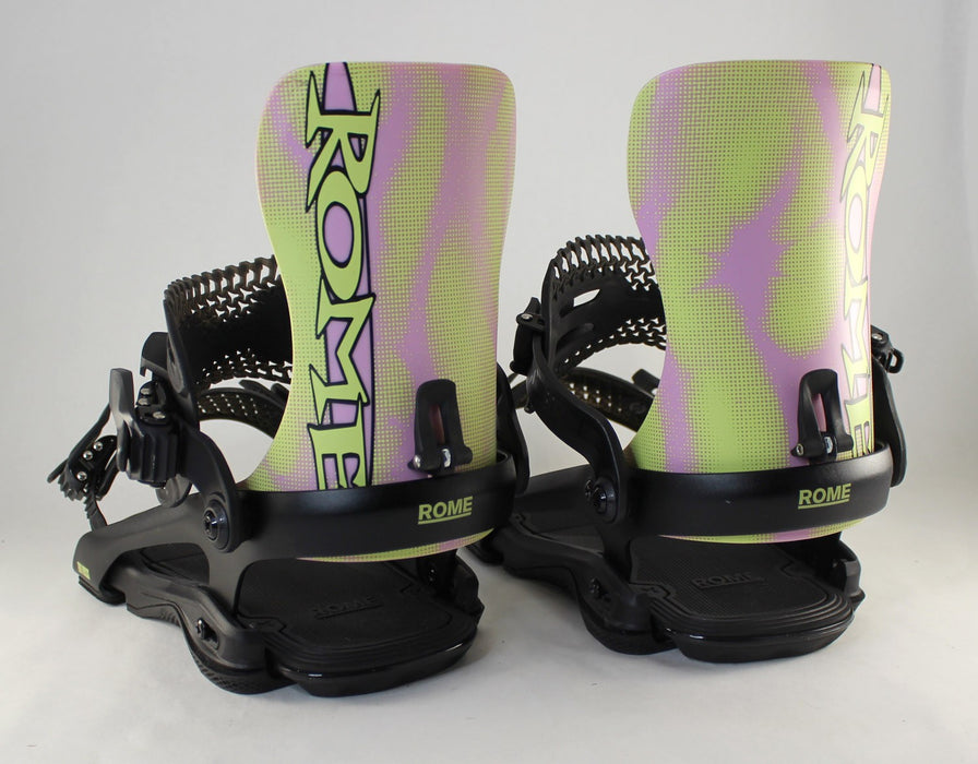 Rome 390 Boss FW Snowboard Bindings L/XL (Men's US 10.5-13) Artifact 2027 Demo