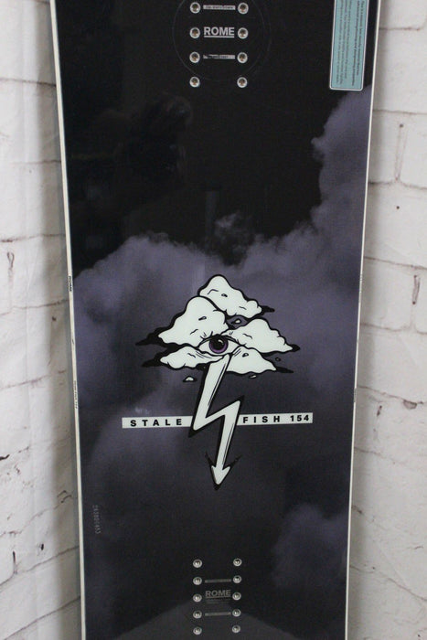 Rome Stale Fish Men's Snowboard 154 cm Directional Camber Powder Demo 2026