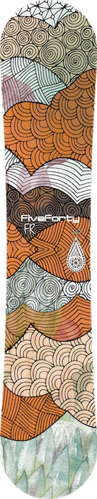 Fiveforty FR Snowboard Women's Size 154 cm Freestyle Twin New 2023 540