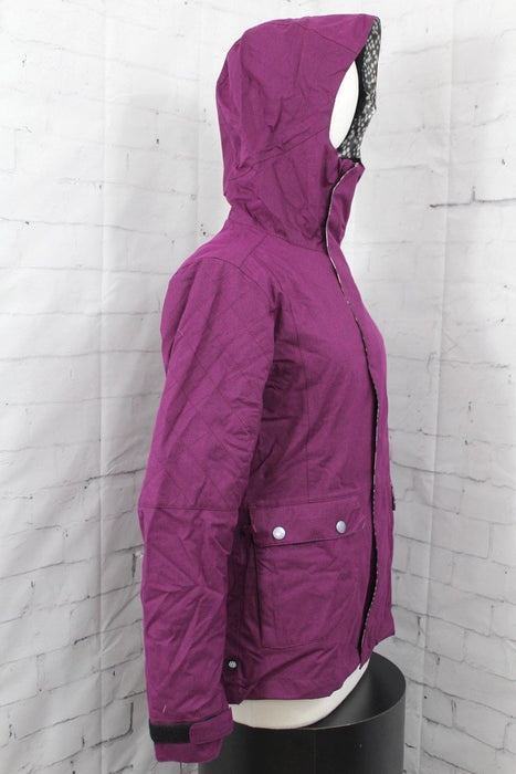686 Smarty 3-in1 Aries Snowboard Jacket, Women's Small, Fuchsia Purple New