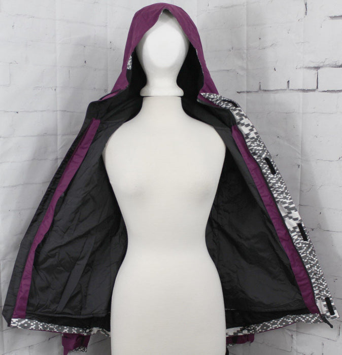 686 Smarty 3-in1 Aries Snowboard Jacket, Women's Small, Fuchsia Purple New