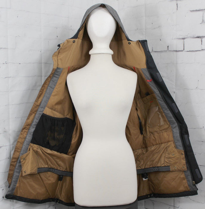 686 Dream Insulated Snowboard Jacket, Women's Small, Grey Melange