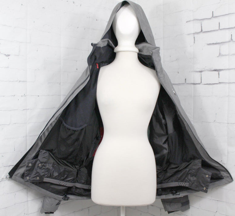 686 Primitive Elevate M65 Shell Snow Jacket Men's Large, Grey Melange