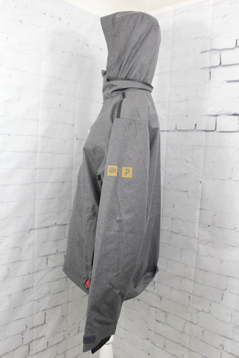 686 Primitive Elevate M65 Shell Snow Jacket Men's Large, Grey Melange