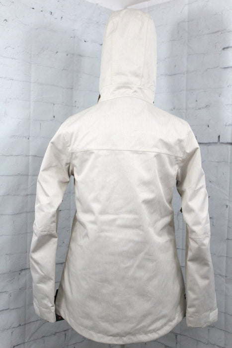 686 Smarty Spellbound Insulated Snow Jacket Women's Large Bone Diamond