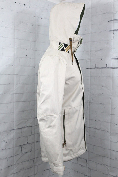 686 Smarty Spellbound Insulated Snow Jacket Women's Large Bone Diamond