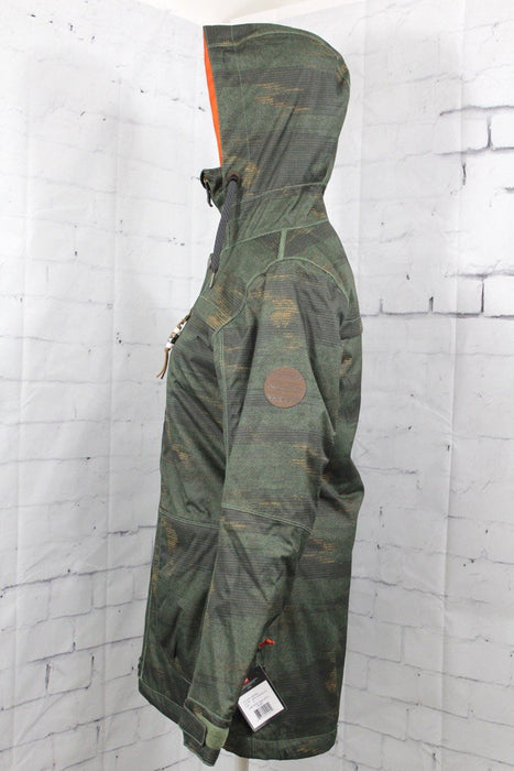 686 Spirit Insulated Snow Jacket Women's Small Surplus Green Blanket