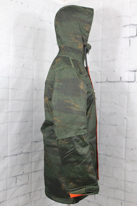 686 Spirit Insulated Snow Jacket Women's Small Surplus Green Blanket