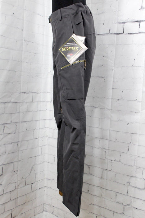 686 GLCR GoreTex Utopia Insulated Snowboard Pants Womens Small Charcoal