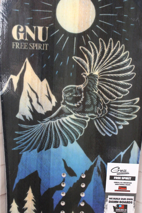 GNU Free Spirit C3 Womens Snowboard 148 cm Jamie Anderson New 2025