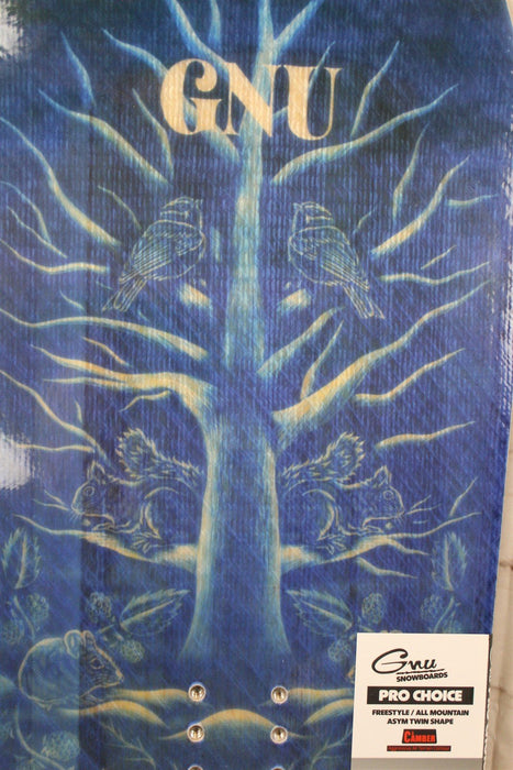 GNU Jamie Anderson Pro Choice Womens Snowboard Size 148.5 cm Asym Twin, New 2025