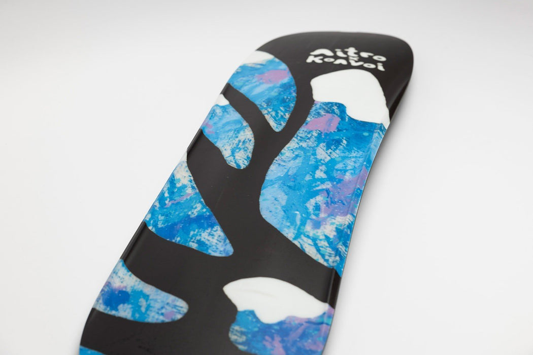 Nitro x Konvoi Surfer Men's Snowboard 143 cm Powder Powsurfing Board New 2026
