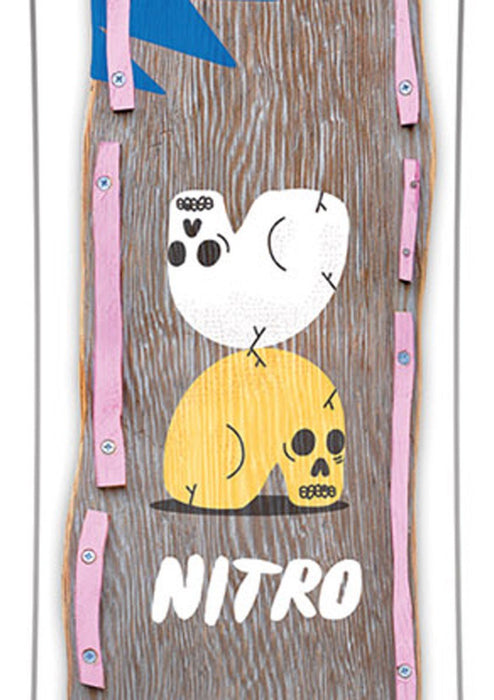 Nitro Mini-Thrills x The Wigglestick Youth Park Snowboard 138 cm, with Bag New