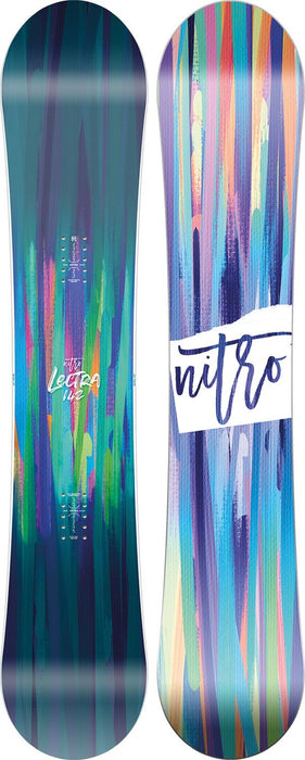Nitro Lectra Brush Women's Snowboard 142 cm with Talent Bindings and Bag New