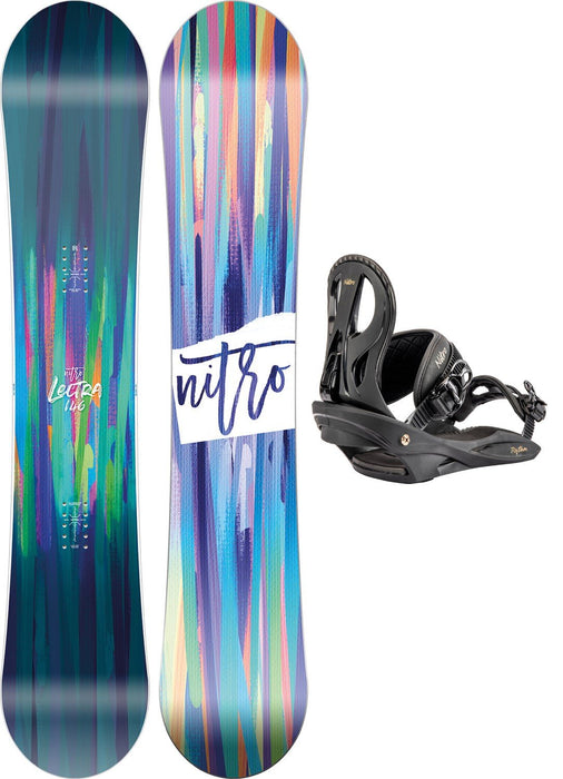 Nitro Lectra Brush Women's Snowboard 146 cm, All Mountain Directional, New 2025