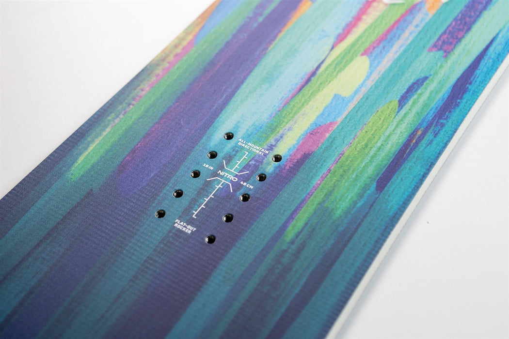 Nitro Lectra Brush Women's Snowboard 146 cm with Nitro Talent Bindings New 2025