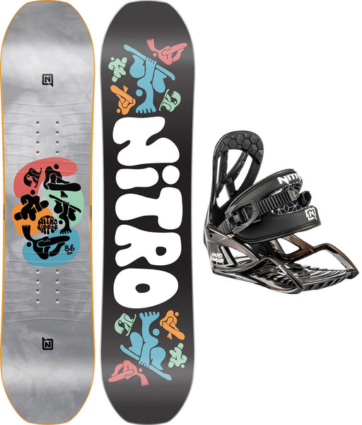 nitro kids snowboard Spirit 2027 and progression The 2026 Nitro Ripper Kids