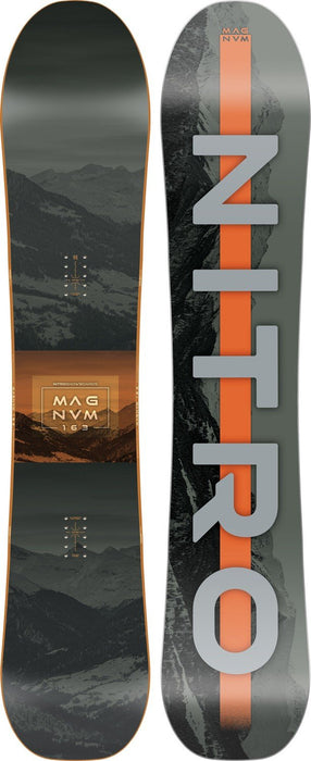 Nitro Magnum Mens Snowboard 163 cm, All Mountain Directional, New 2026