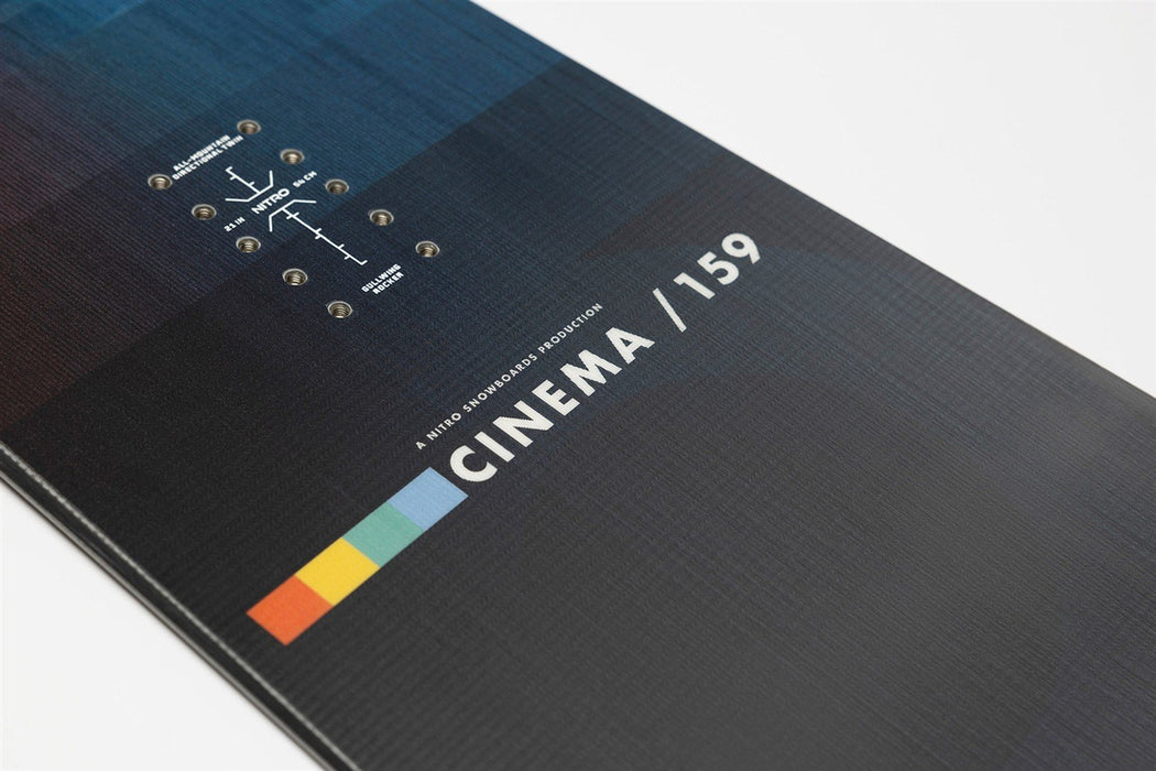 Nitro Cinema Men's Snowboard 159 cm Directional Twin Gullwing New 2026