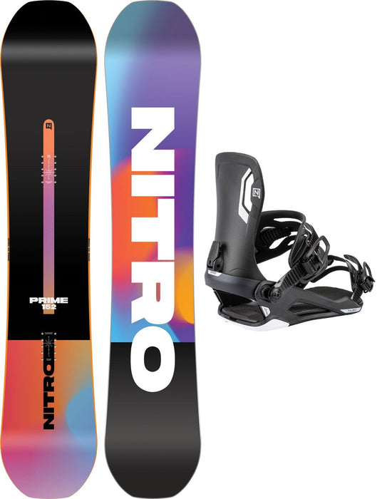 Nitro Prime Chroma Cam-Out Men's Snowboard 152 cm 2026 New with Bindings and Bag