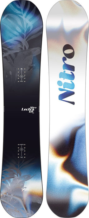 nitro lectra snowboard 138cm Nitro Lectra Leaf Cam-Out Women's Snowboard 138 cm with Talent Bindings and Bag