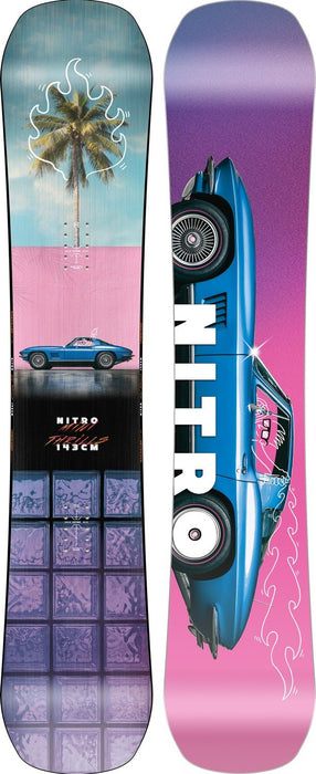 Nitro Mini Thrills Youth Snowboard 143 cm Park Twin New 2025