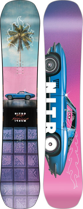 Nitro Mini Thrills Youth Snowboard 148 cm Park Twin New 2025