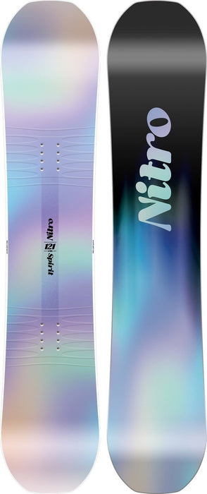 Nitro Spirit Girls Snowboard 121 cm with Mini Charger Bindings Black New 2025