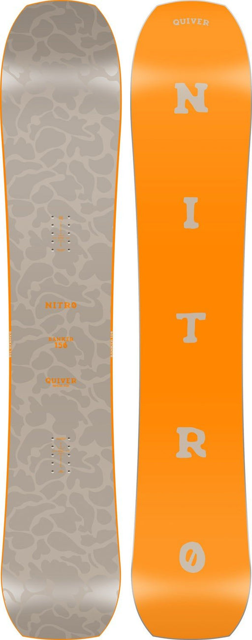 nitro all mountain snowboard Nitro Banker Men's All Mountain Snowboard 156 cm New 2026 — Boarderline Insanity