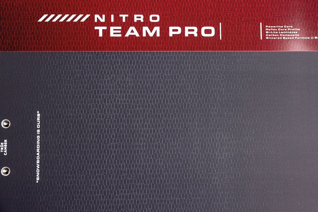 Nitro Team Pro Wide Mens Snowboard 162 cm All Mountain Directional Twin New 2026